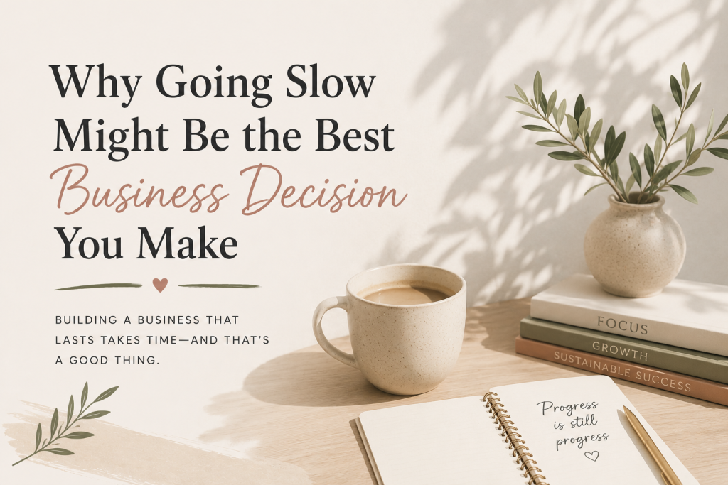 why-going-slow-small-business